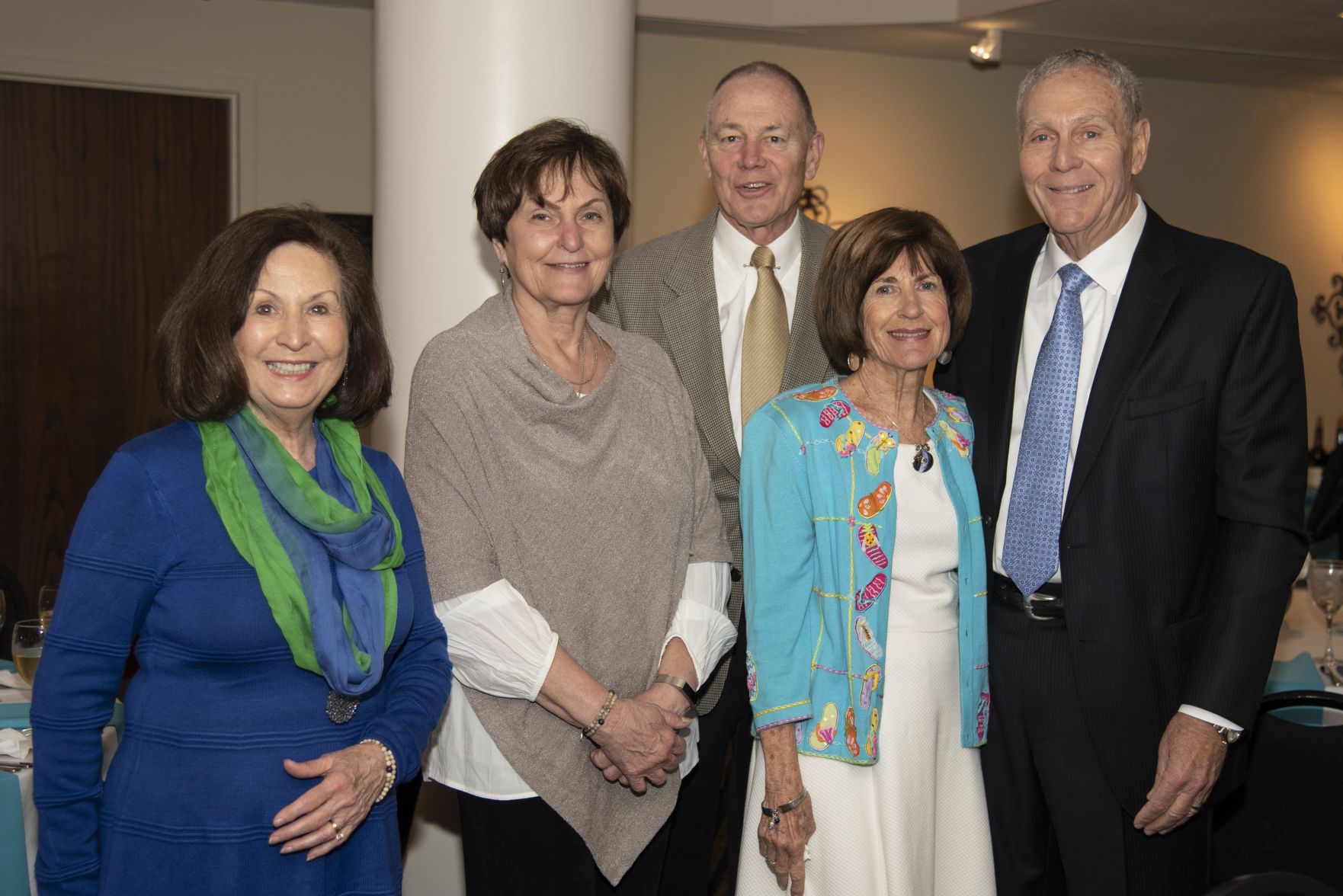 Suzanne Althoff, Tina and Tom Doherty, Suzy and Jack Villa